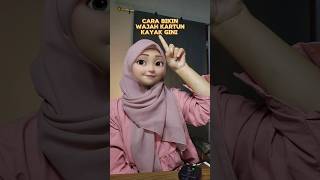 Cara Bikin Wajah Kartun pakai Aplikasi CAPCUT #shorts #tutorialcapcut #editkartun screenshot 2