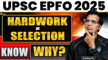 How to Prepare for UPSC EPFO 2025 | UPSC EPFO Preparation | UPSC EPFO EO AO & APFC Preparation Tips