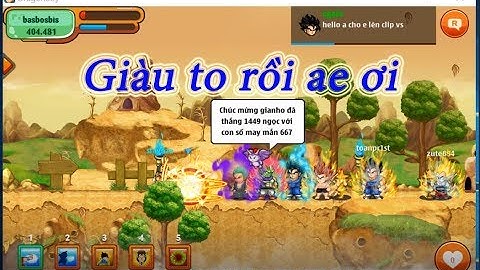 Ngoc Rong Online: Thử chơi xổ số cùng anh em ngọc rồng và cái kết