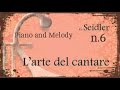 Ref:MXj2CziZly0 Seidler n.6 - piano &amp; melody
