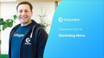 Marketing Menu (Shopware 6 Tutorial EN)