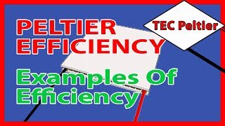 🎓 Peltier efficiency:- Examples of Efficiency  Part6