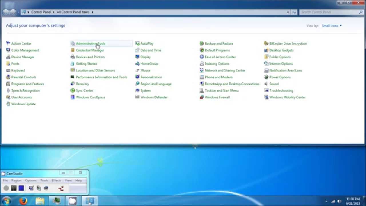 Windows 7 Services - YouTube
