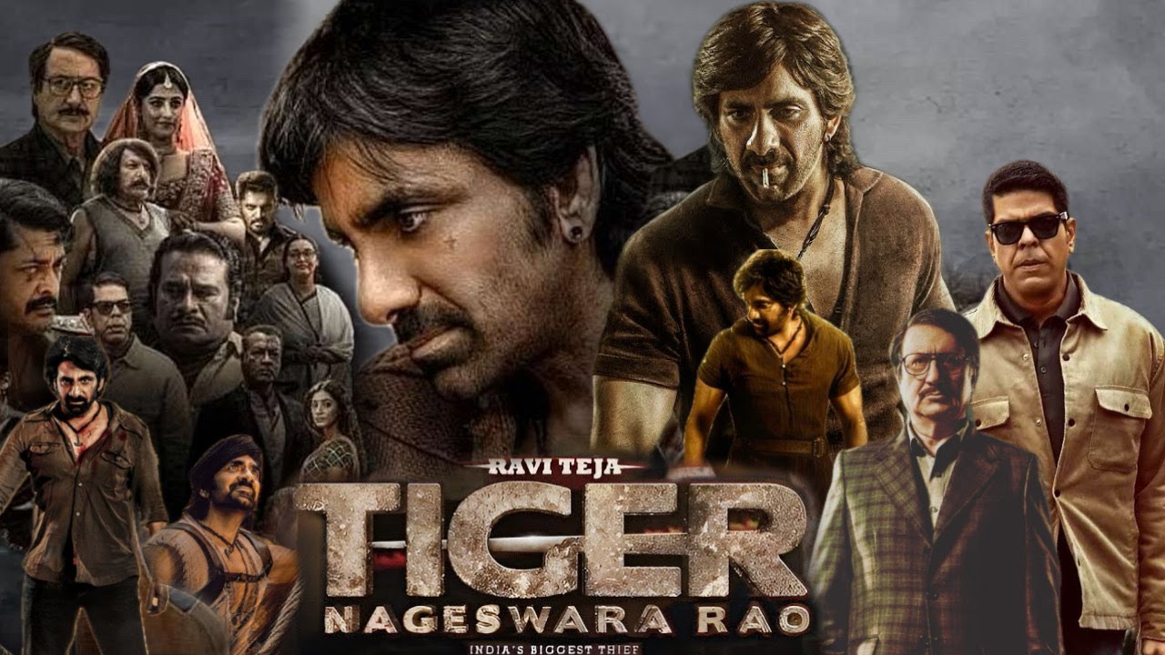 Tiger Nageswara Rao Full Movie in Hindi Dubbed review & detail | Ravi ...
