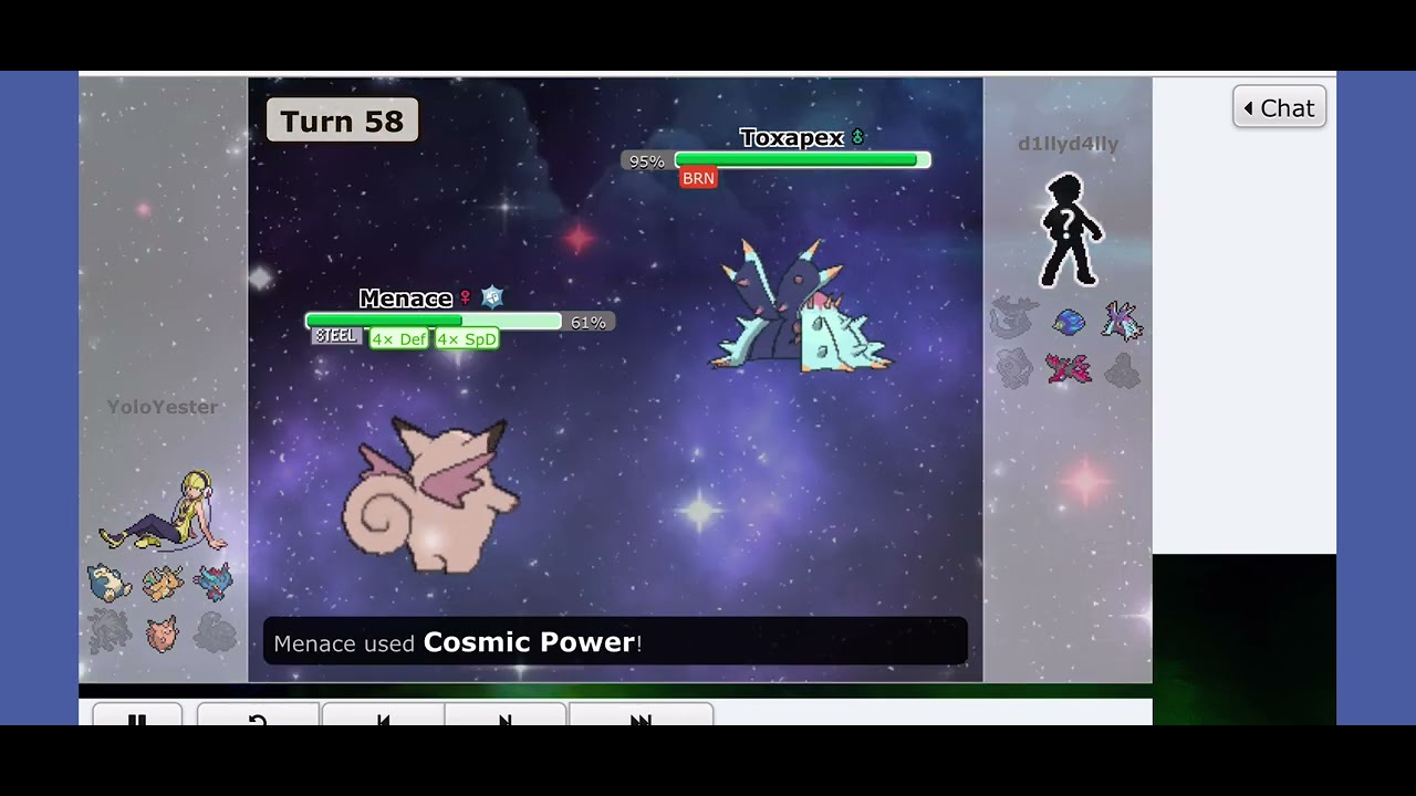 INSANE 124 turn match with a METRONOME STALL team! Pokémon Showdown
