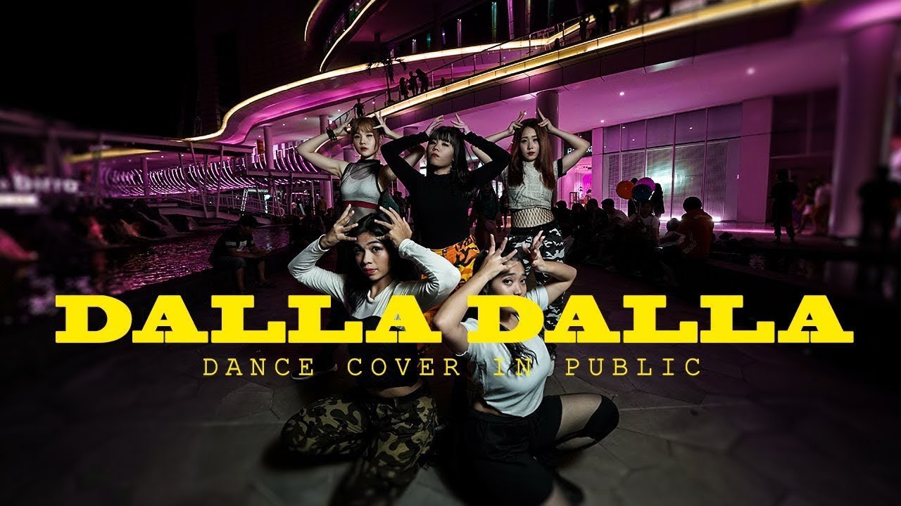 Kpop in Public - ITZY DALLA DALLA Dance Cover in Public Indonesia