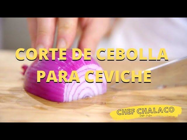 Cómo triturar cebolla