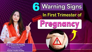 6 Danger Signs of Pregnancy || Warning Signs in First Trimester of Pregnancy || @ShubhaFertility