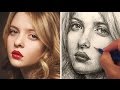 How to Draw a Pretty Face with Pencil