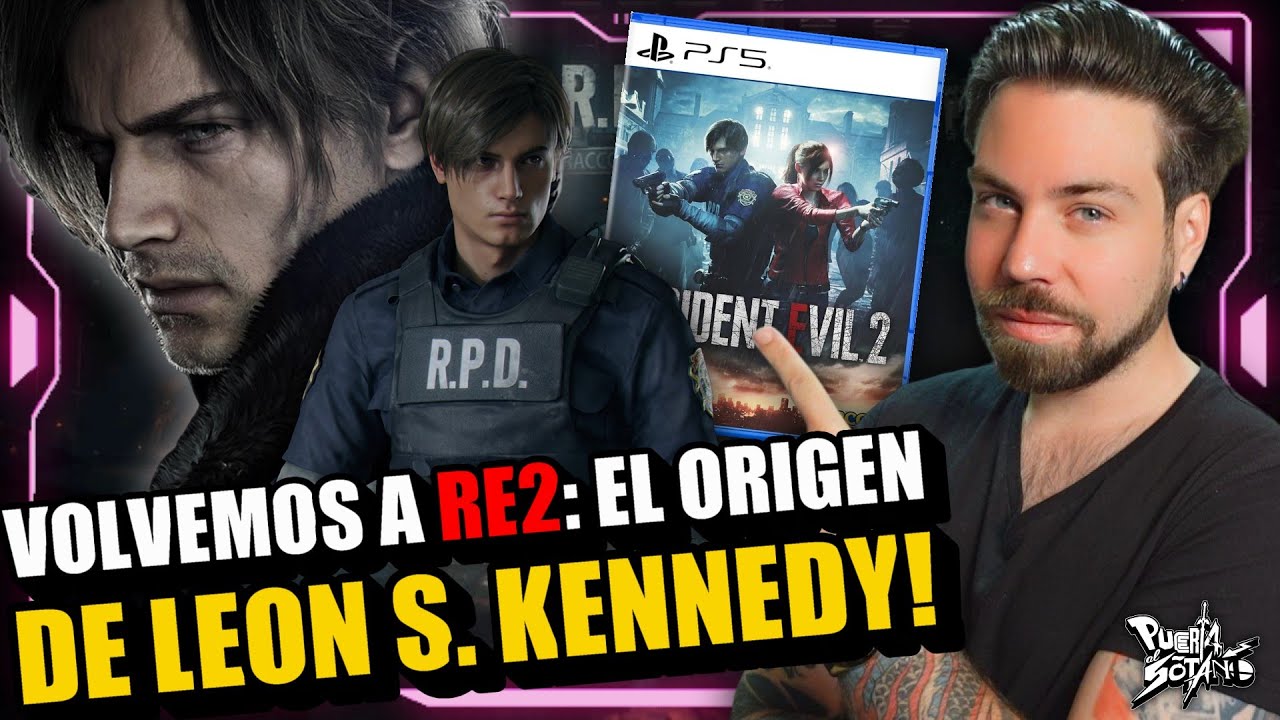 🔥Volvemos al ORIGEN de la LEYENDA de LEON S. KENNEDY en RESIDENT EVIL 2!  