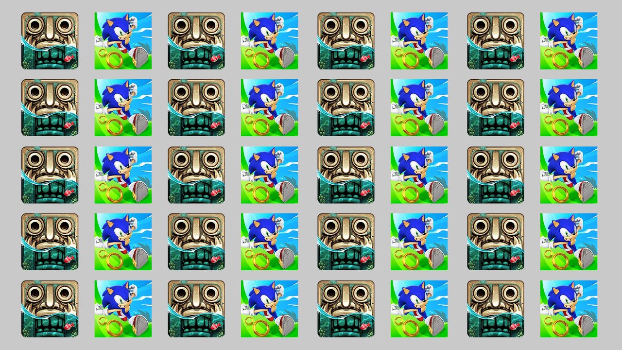 Temple Run 2 Pirate Cove Vs Sonic Dash - Endless Run Gameplay - YouTube