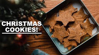 GINGERBREAD CHRISTMAS COOKIE RECIPE - RAW & GLUTEN FREE