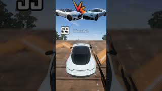 🚀 Bentley Continental GTC 🆚 Aston Martin DBS 💥 INSANE AIRTIME! Luxury Beasts GO WILD 😱🔥 #shorts