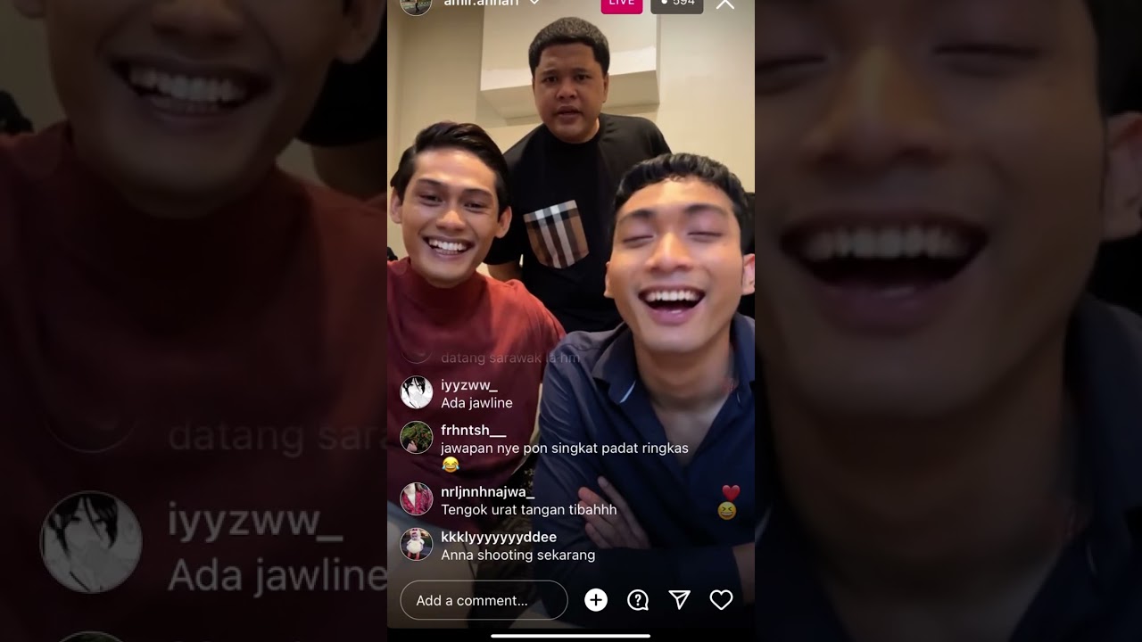 Amir Ahnaf ig live 16/11/2023