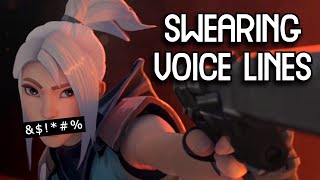 Valorant - All Swearing Voice Lines Resimi