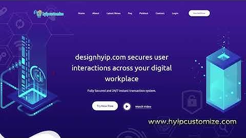 HCT054 GC Hyip Template