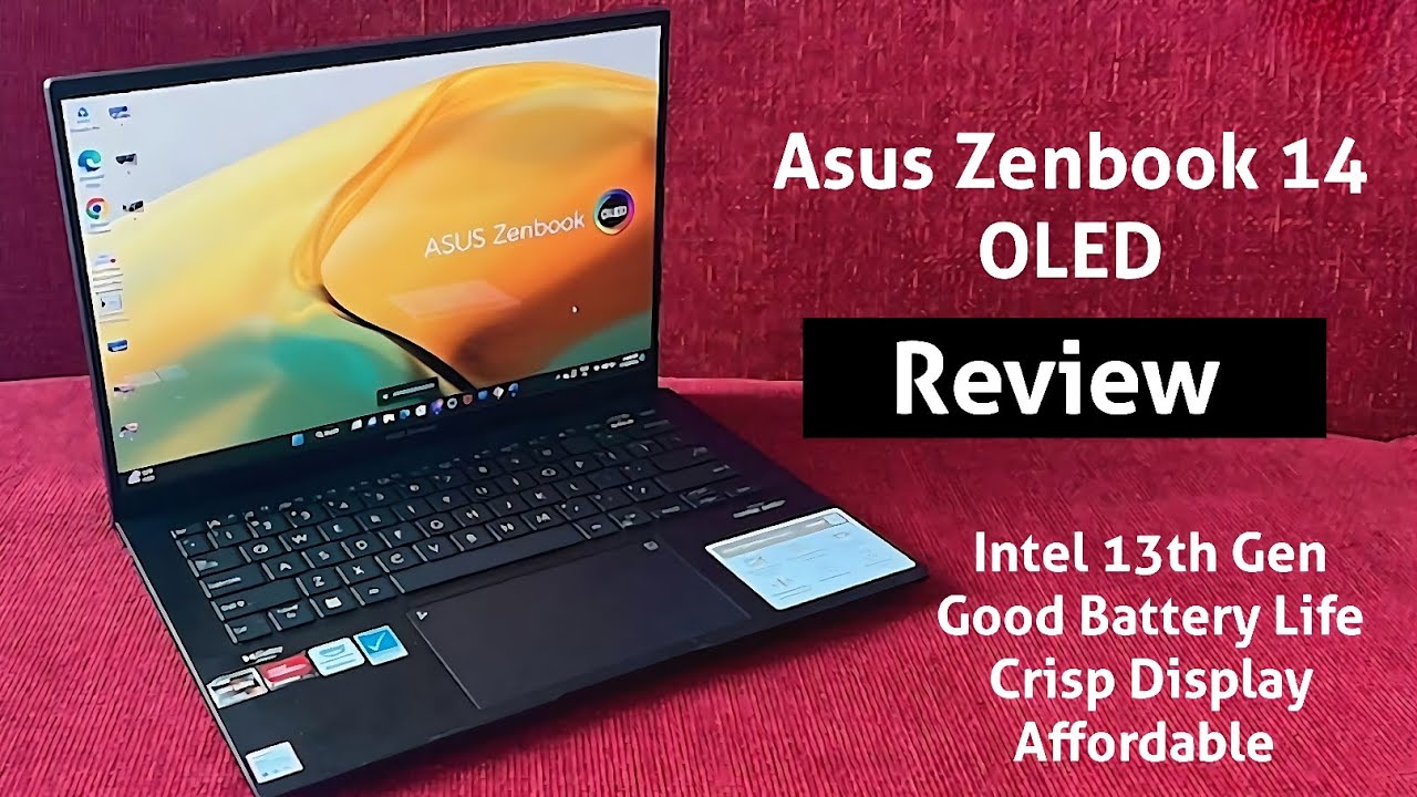ASUS Newest Zenbook 14 2.8K (2880 x 1800) 90Hz OLED Laptop, 12th Gen Core  i5-1240P Processor (Beats i7-1185G7), Backlit Keyboard, Fingerprint Reader