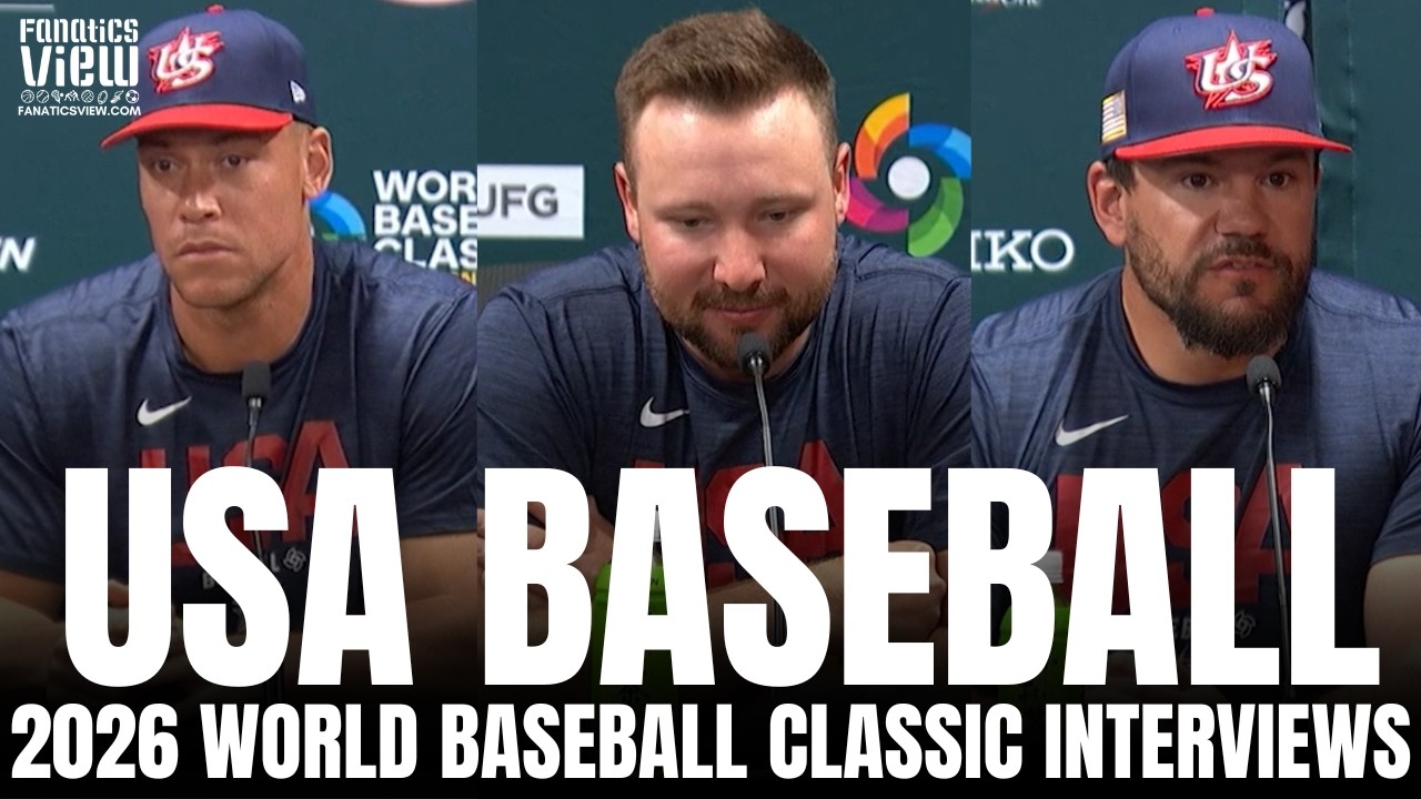 Aaron Judge, Cal Raleigh, Kyle Schwarber, Logan Webb & Mark DeRosa Discuss Team USA WBC 2026