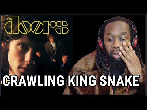Incredible song!!! THE DOORS - Crawling king snake REACTION - First time hearing