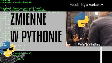 Zmienne i typy danych [Python] odc.1 z serii podstaw Pythona