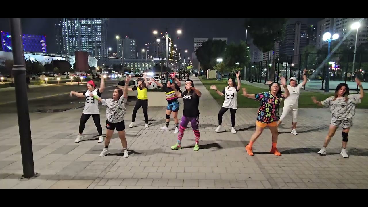Zumba dance fitness lovers AUH/ADZDF by Coach Joyce