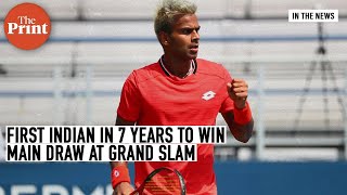 23-year-old Sumit Nagal becomes first Indian in 7 years to enter 2nd round in US Open