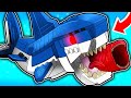 SQUALO LEGO GIGANTE MANGIA MOSTRI MARINI ASSURDI SU FEED AND GROW FISH! HO ESAGERATO! *EPICO*