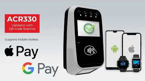 ACR330 Validator with QR Code Scanner