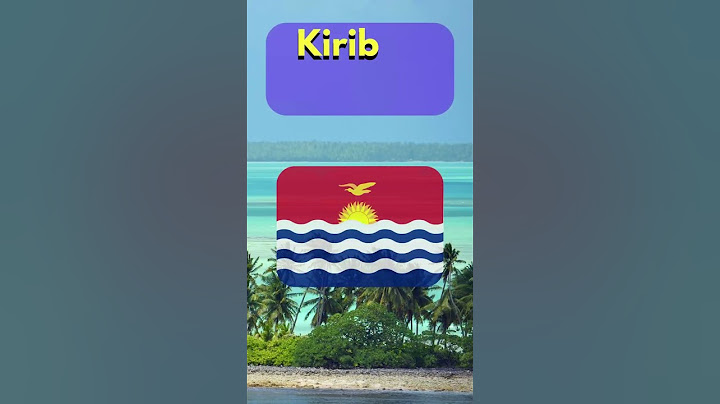 What is the flag of Kiribati