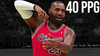 I Put LeBron James in the 80's