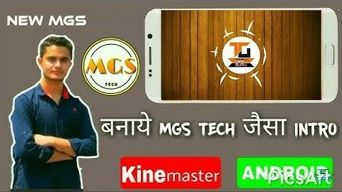 How to Make New intro like Mgs TECH!!!