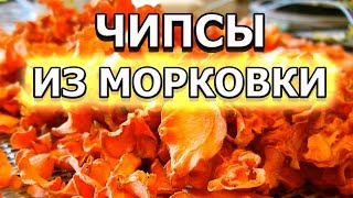 Как сделать чипсы из моркови дома Как сделать чипсы из моркови дома
