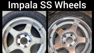 Cleaning and Polishing Impala SS Wheels