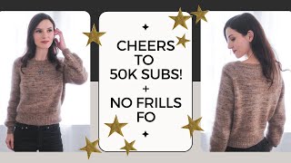 FO: NO FRILLS SWEATER + 50K SUBSCRIBER Q&A!