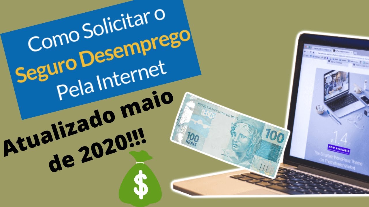 Como dar entrada no seguro desemprego sem sair de casa, abril de 2020 YouTube Como dar entrada no seguro desemprego sem sair de casa, abril de 2020 YouTube