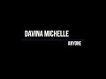 Davina Michelle - Anyone (Lyrics) - Cover