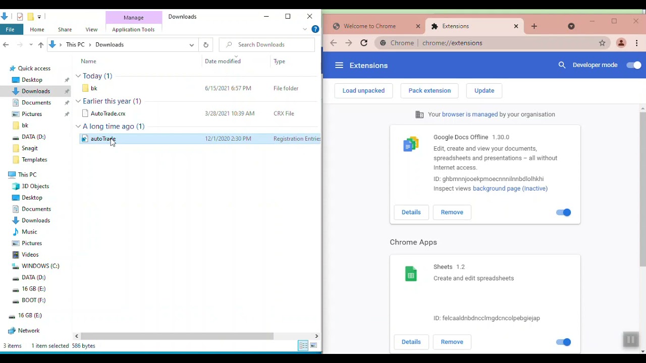 install bibot autoTrade chrome - YouTube