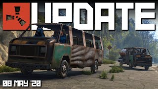 RUST VEHICLE NEWS! Modular cars soon | Rust Update 8th May 2020 RUST VEHICLE NEWS! Modular cars soon | Rust Update 8th May 2020