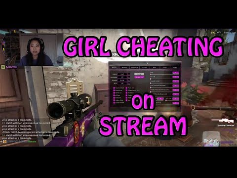 Asian Girl Cheats on STREAM playing CSGO [SUBSCRIBE]