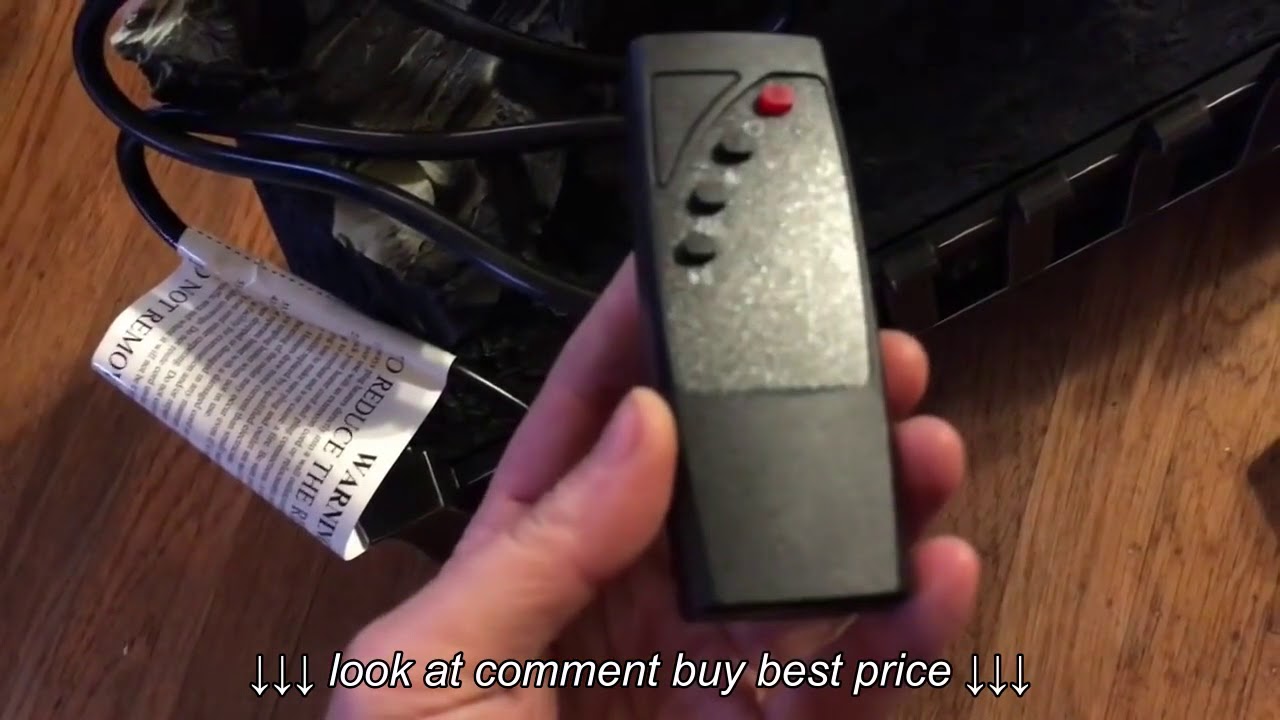 Unboxing and review: Duraflame electric fireplace insert with heater