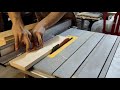 JOINTING WOOD WITHOUT A JOINTER | How to Joint Wood with a Table Saw