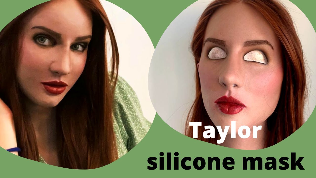 Taylor silicone mask - Red-haired version 