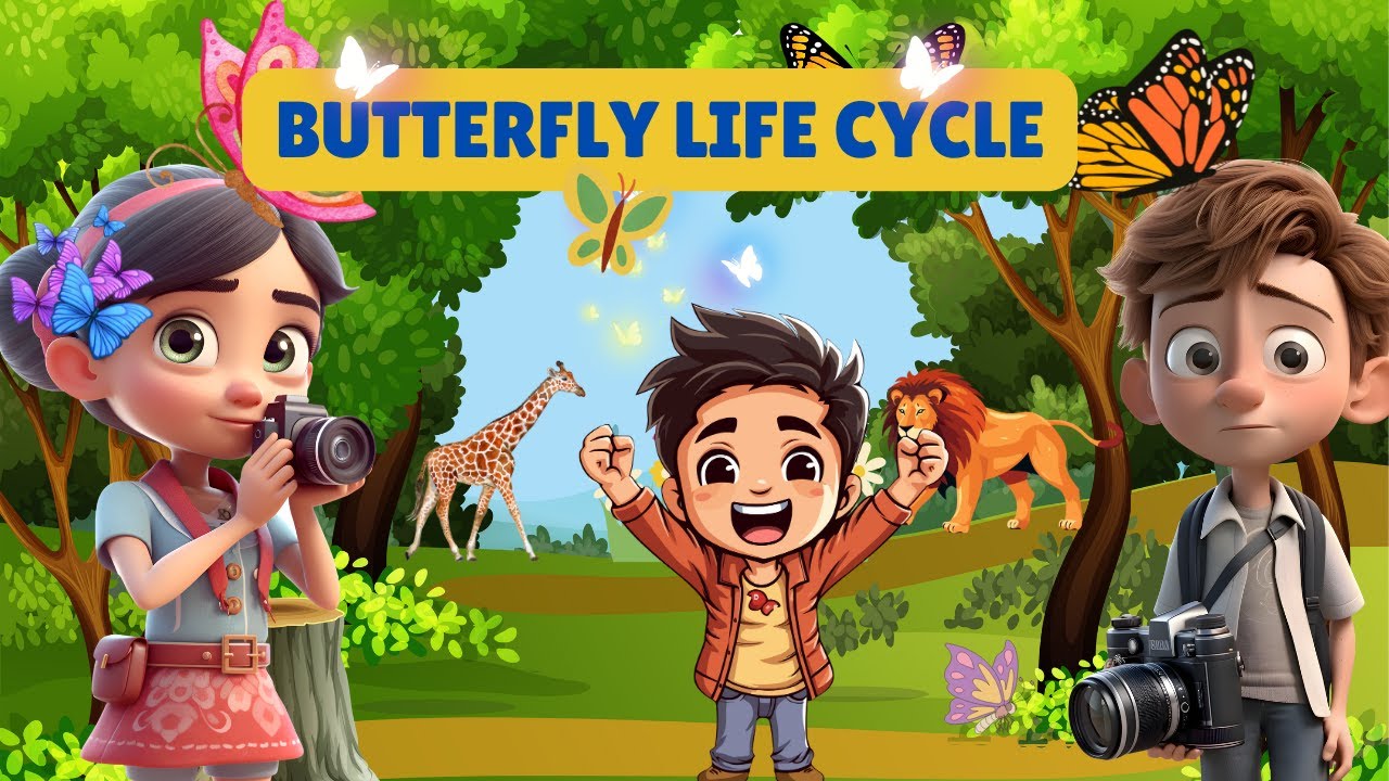 Butterfly Adventure: Exploring the Magical Life Cycle! - YouTube