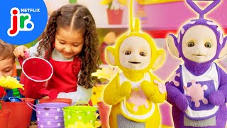 Get Messy with the Teletubbies! ☀️ Teletubbies | Netflix Jr by Netflix Jr. 63,088 views 2 weeks ago 5 minutes, 15 seconds