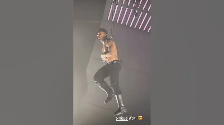 Miguel performs with METAL HOOKS