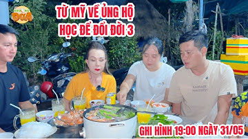 Chị gái nay từ Mỹ về để ủng hộ HỌC ĐỂ ĐỔI ĐỜI mùa 3, Khương Dừa mời bữa lẩu mắm siêu ngon