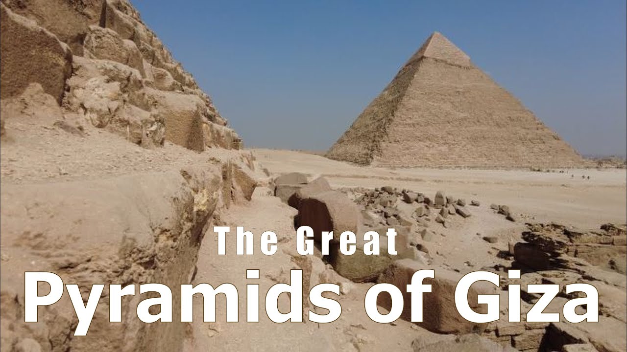 Pyramids of Giza. Walking Tour. - YouTube