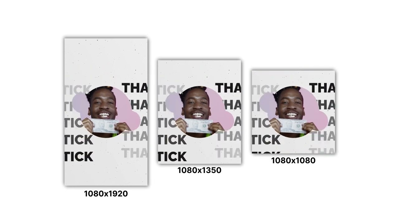 Vertical Short Intro Reel for FCPX, Apple Motion Templates