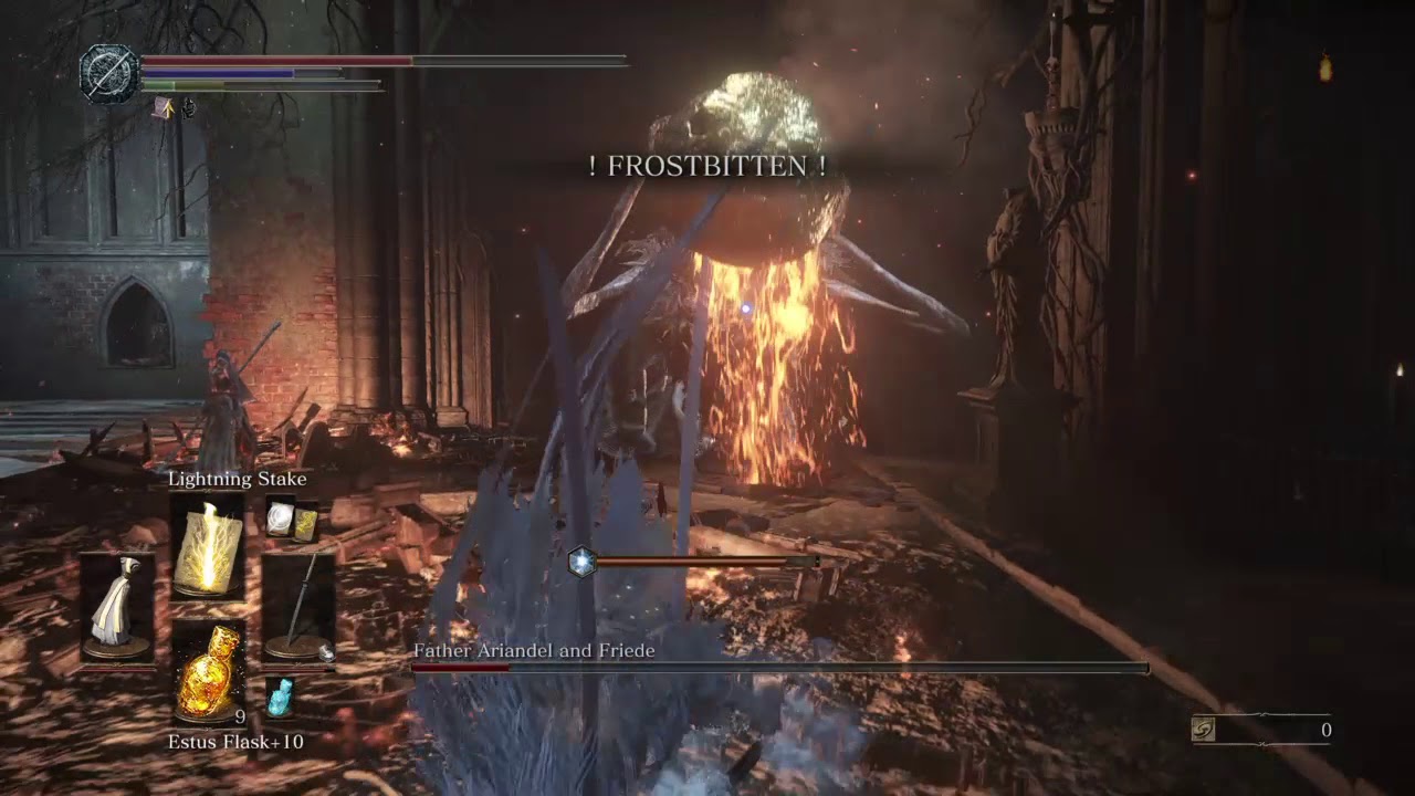 DARK SOULS™ III Ashes of Ariendal : Sister Friede Boss fight