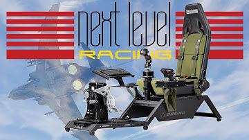 Real Pilot - First Person Test / Review | Next Level Racing - Boeing Military Edition Sim Cockpit